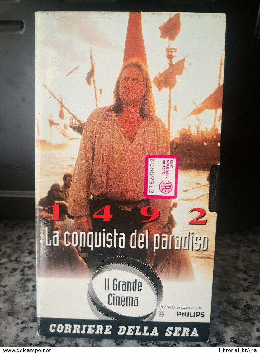 1492 La Conquista Del Paradiso - Vhs - 1992 - Corriere Della Sera -F - Colecciones