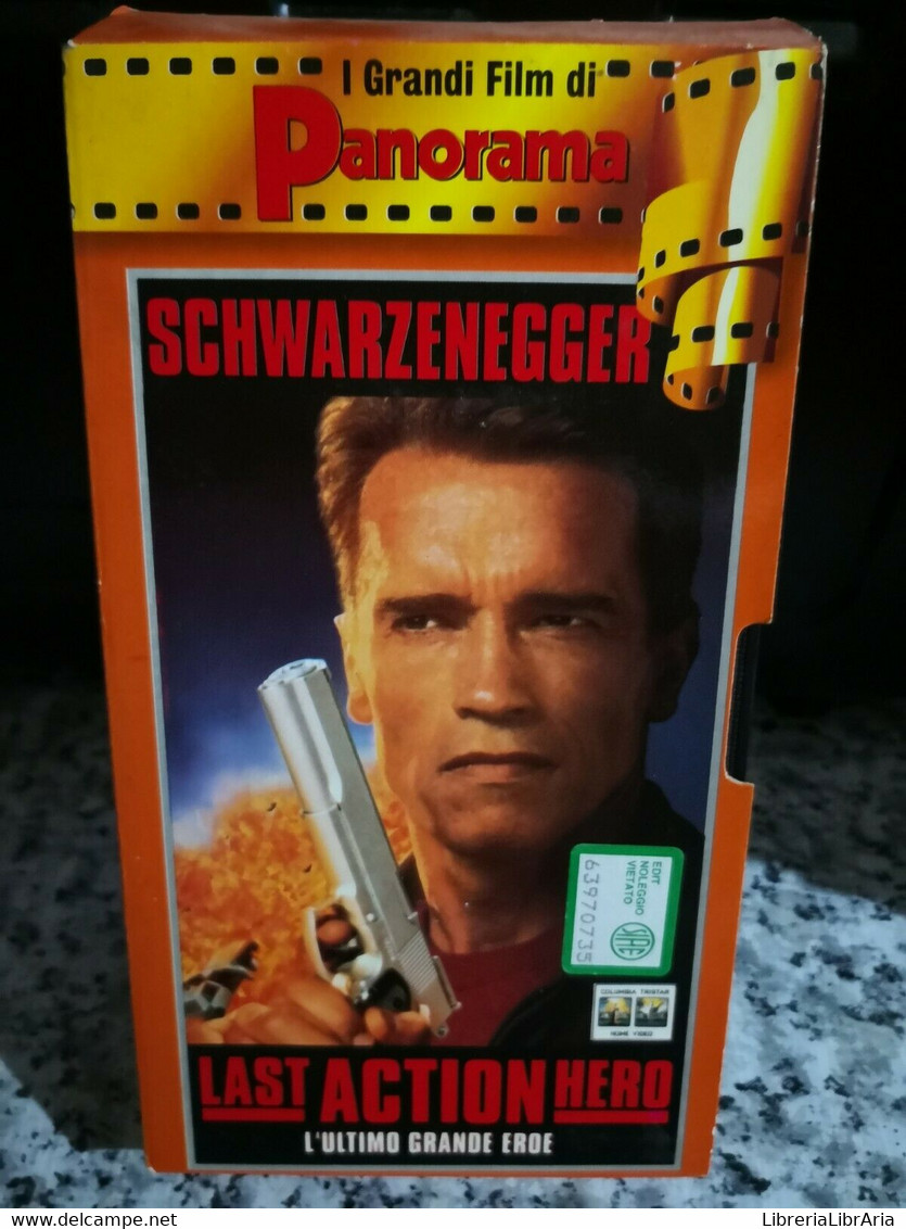 Last Action Hero- Vhs -1995 - Panorama - F - Lotti E Collezioni