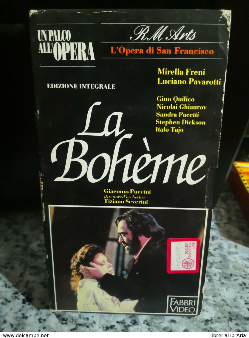 La Bohème - Vhs - 1991 - Fabbri Video -F - Colecciones