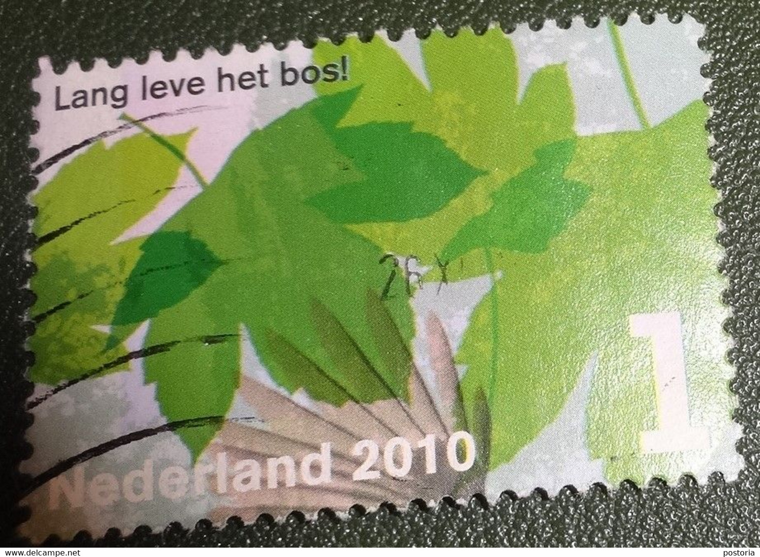 Nederland - NVPH - 2758 - 2010 - Gebruikt - Cancelled - Lang Leve Het Bos - 1e Rij Links - Used Stamps