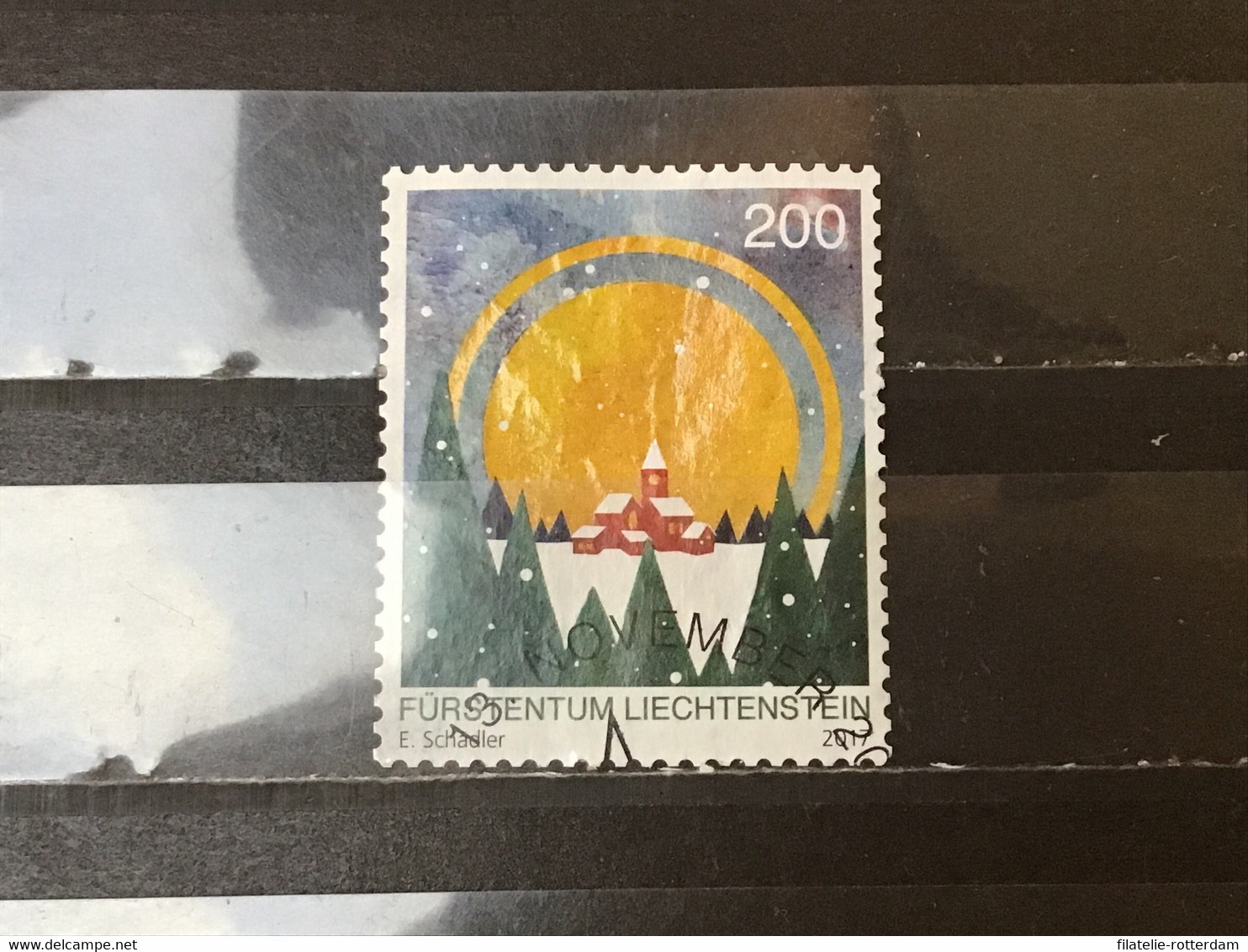 Liechtenstein - Kerstmis (200) 2017 - Used Stamps