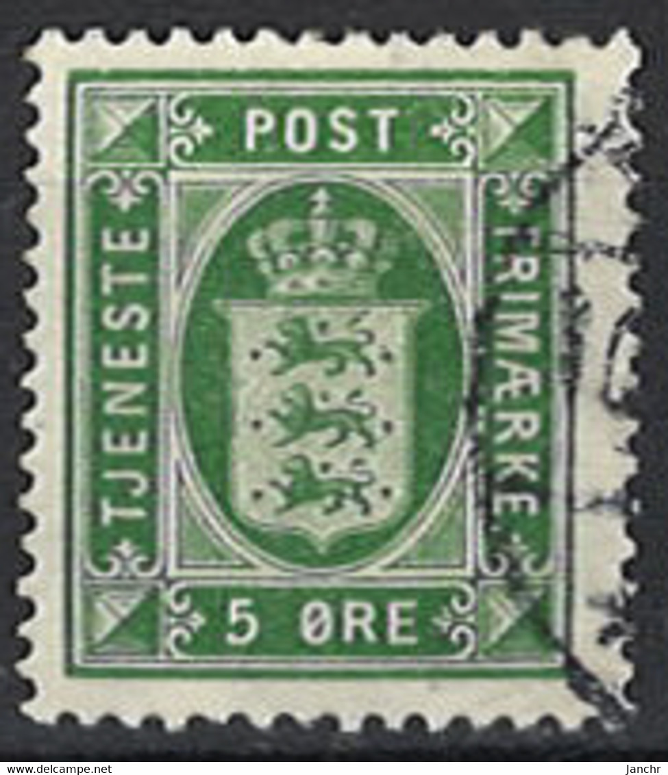 Denmark 1914/1920.Dienstmarke, Officials, Mi.Nr. 14, Used O - Dienstmarken