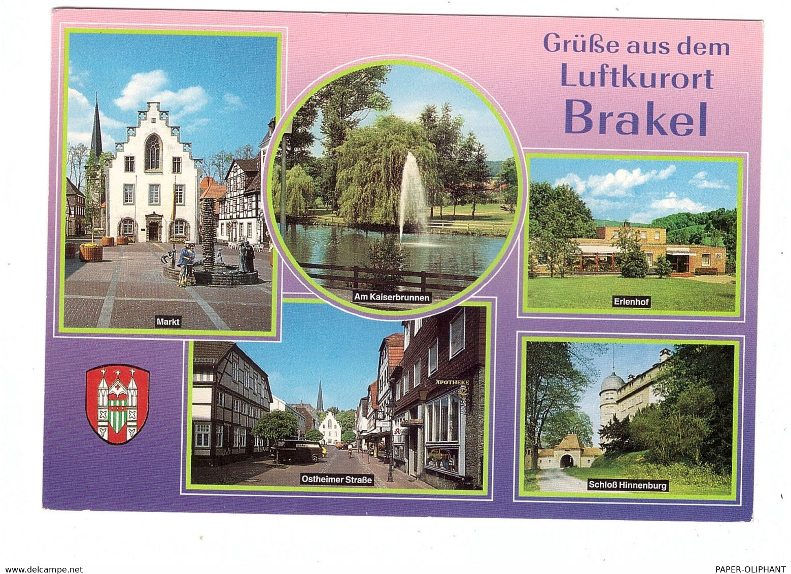 3492 BRAKEL, Mehrbild-AK - Brakel