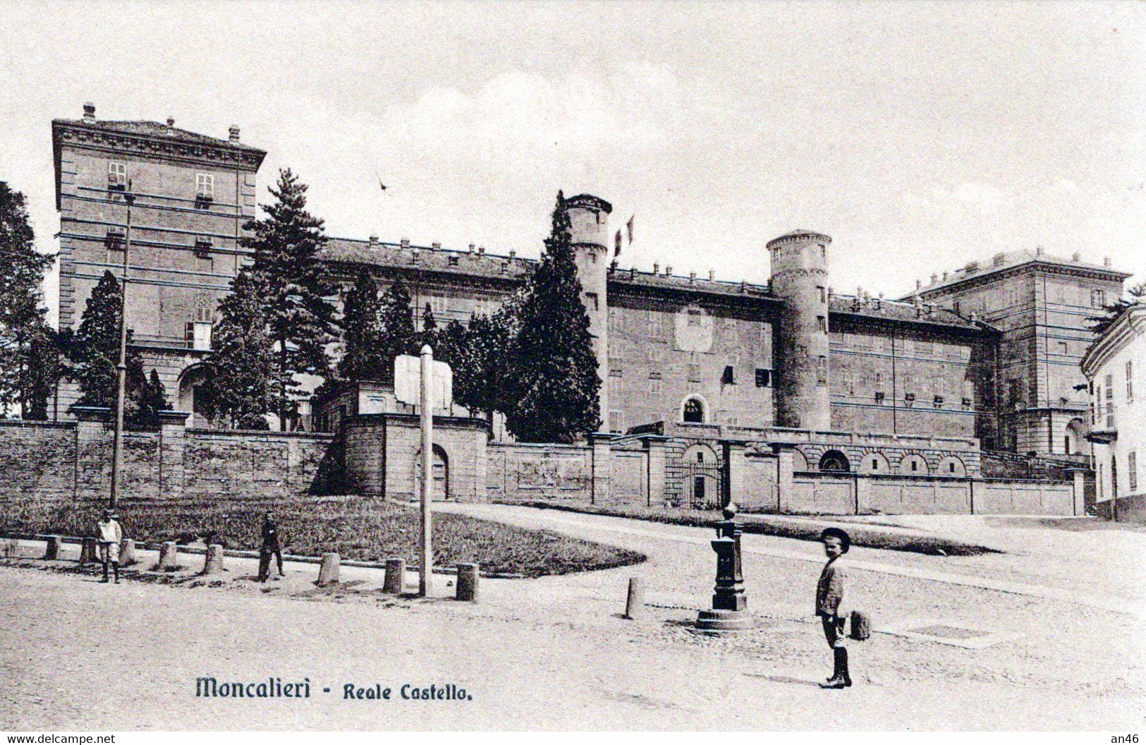 MONCALIERI-Reale Castello-ORIGINALE 100% - - Moncalieri