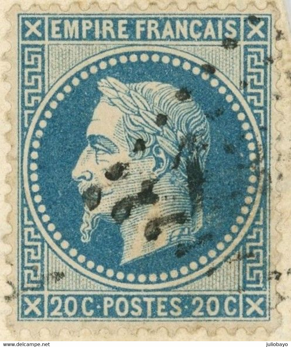 Promo 11 Aout 1869 N°29 Superbe Lettre Illustrée Et Facture De Dijon Vers Beaune ,Poulain & Blavier - 1849-1876: Periodo Classico