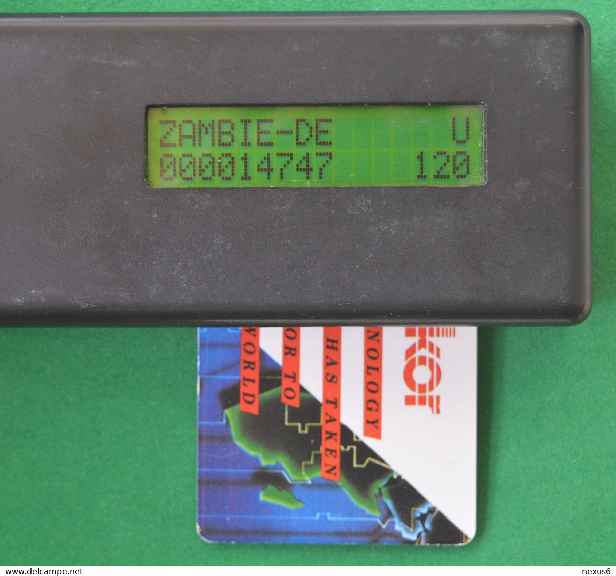 Zambia - Telkor Demonstration Card, Cn. S-1-0000xxxxx, 1993, 120Units, Mint - Sambia