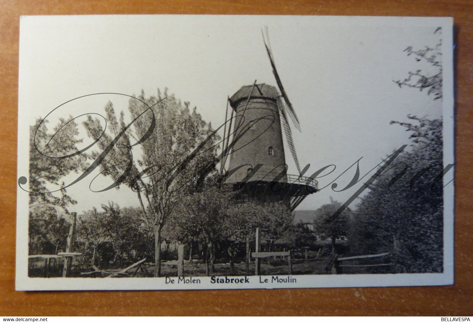 Stabroek Windmolen. Moulin A Eau . Uitgever Hoelen Kapellen - Stabrök