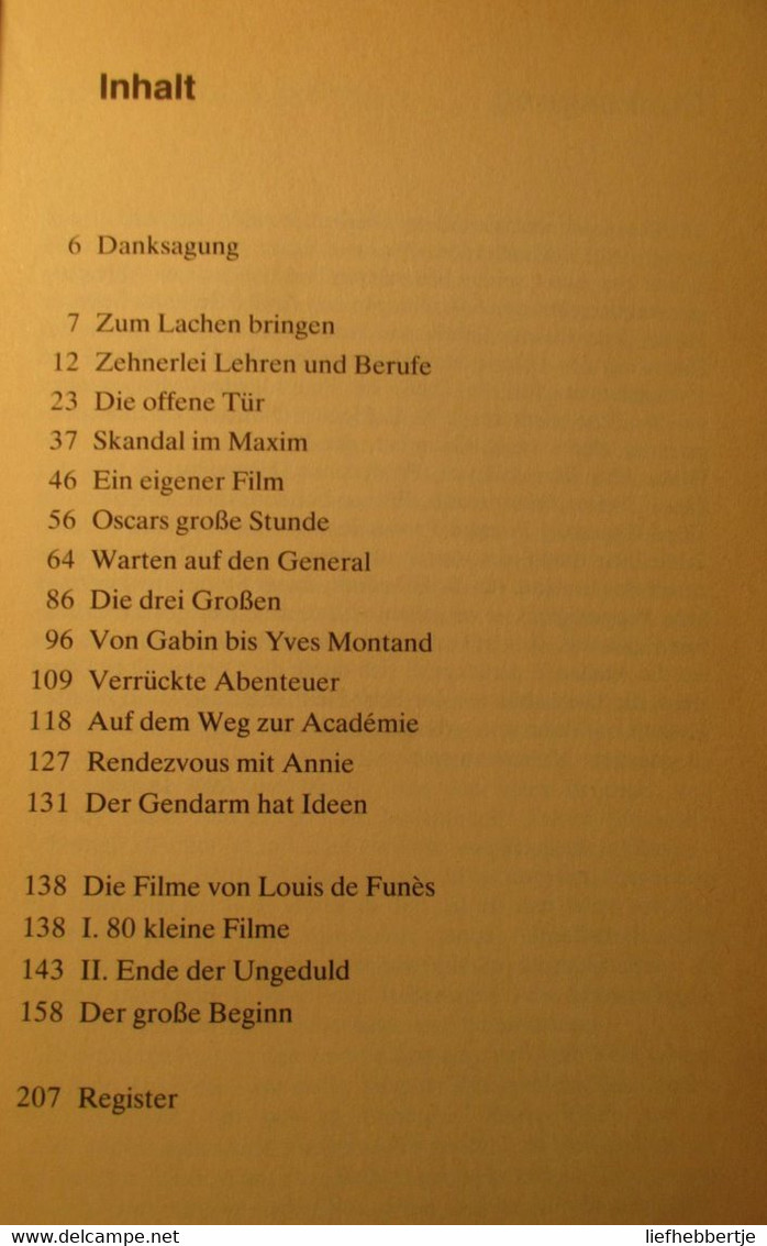 Louis De Funès - Seine Filme - Sein Leben - Von R. Chazal - 1983 - Acteur Film Comedy Humor - Non Classificati