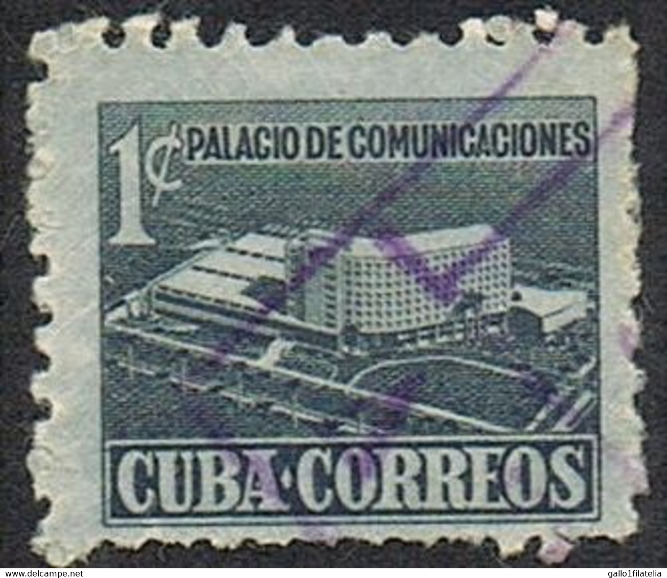 1952 - CUBA - BENEFICENZA PER FONDO ANTITUBERCOLOSI / CHARITY FOR ANTI-TUBERCULOSIS FUND. USATO / USED - Beneficiencia (Sellos De)