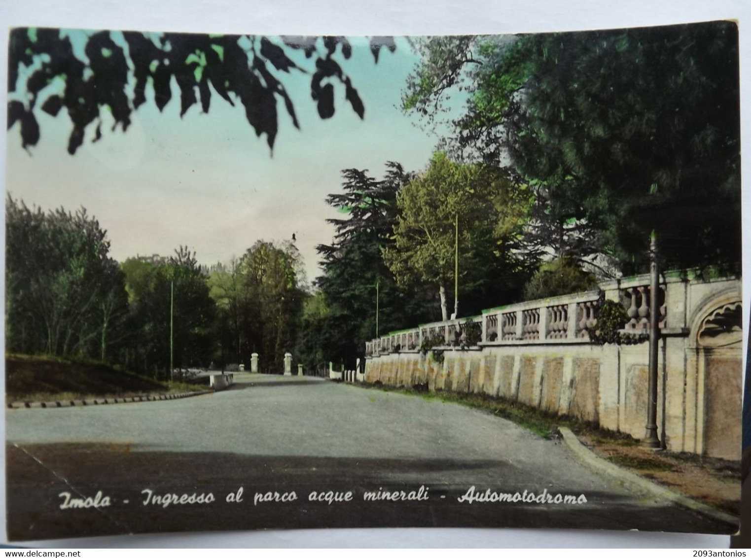 475) IMOLA BOLOGNA  CARTOLINA    VIAGGIATA 25.9.1957 - Imola