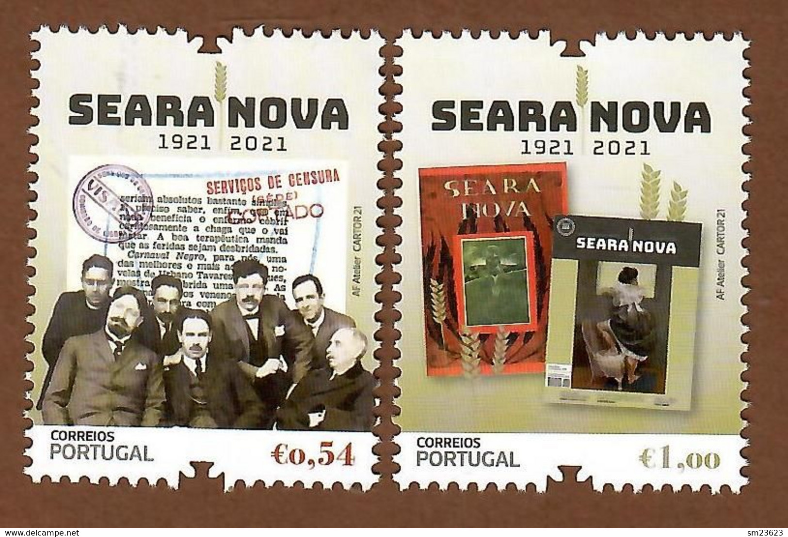 Portugal 14.10.21 , SEARA NOVA Journal / Magazine - Postfrisch / MNH / (**) - Ongebruikt
