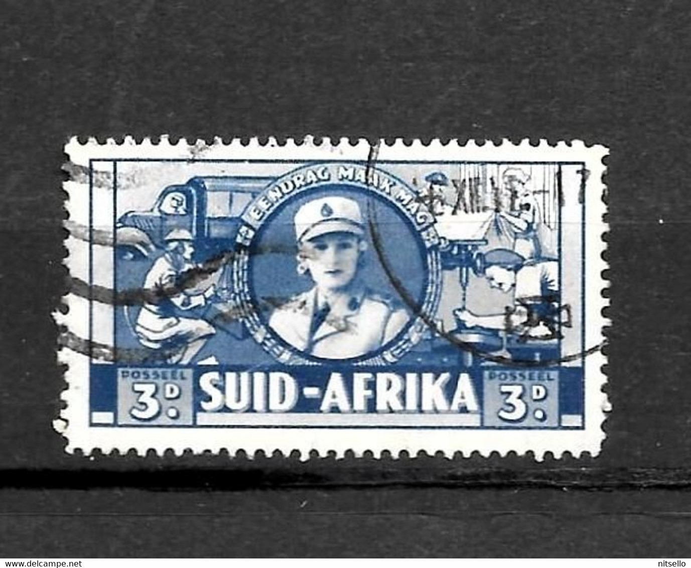 LOTE 2215 ///  UNION SUDAFRICANA - Used Stamps