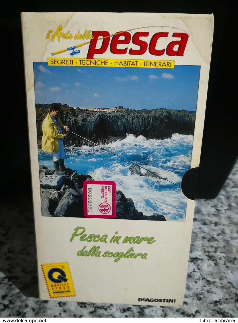 Pesca In Mare Dalla Scogliera - Vhs - 1995 - DeAgostini -F - Collections