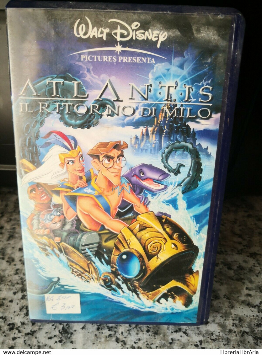 Atlantis Il Ritorno Di Milo - Vhs - 2003 - Walt Disney - F - Lotti E Collezioni