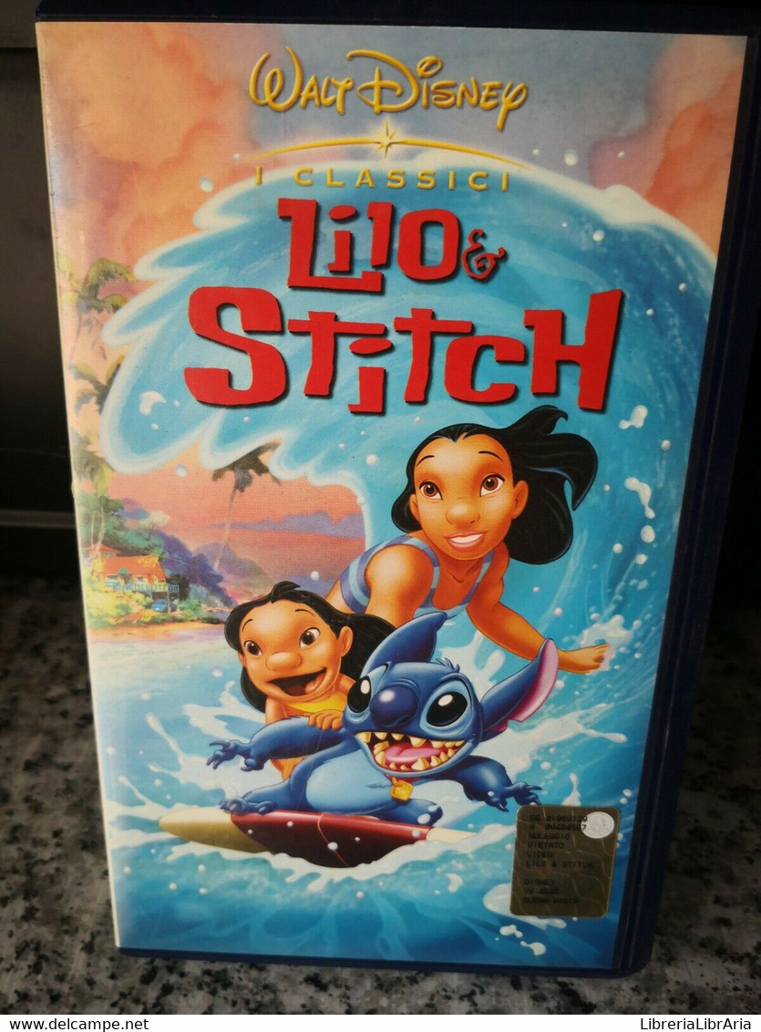 Lilo E Stitch - Vhs - 2002 - Walt Disney -F - Collections