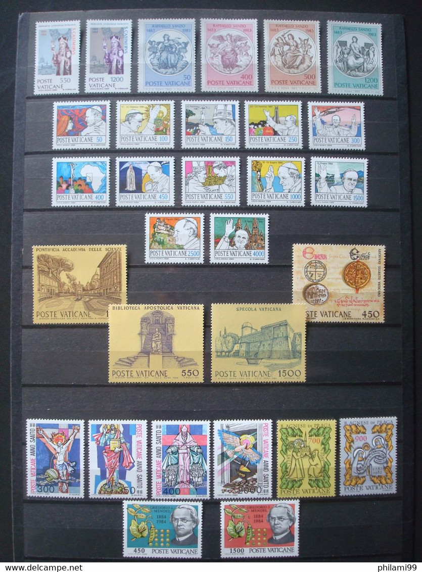 VATICAN 1975-1984 MNH** / 3 SCANS - Collections