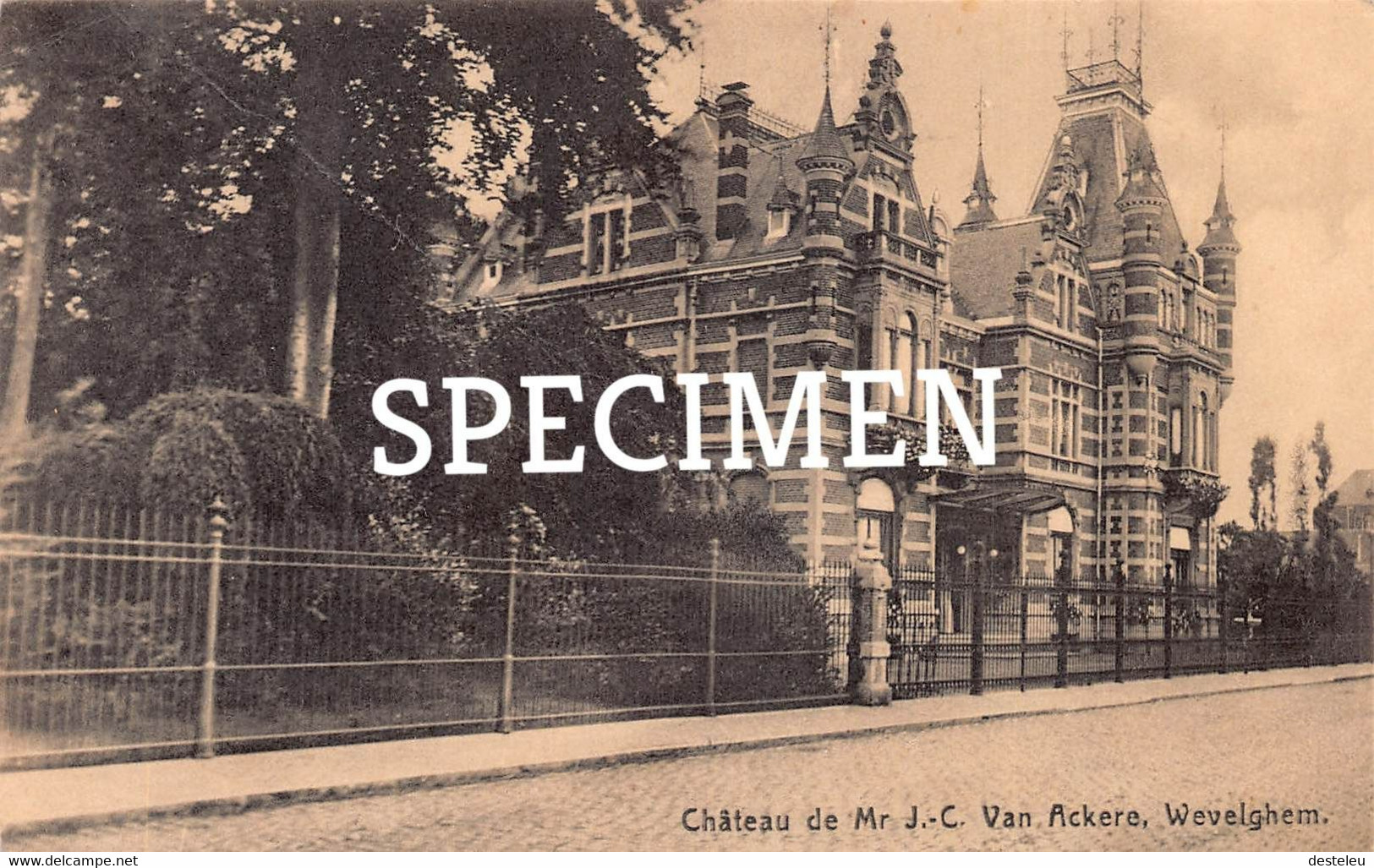 Château De Mr. J-C Van Ackere - Wevelgem - Wevelgem