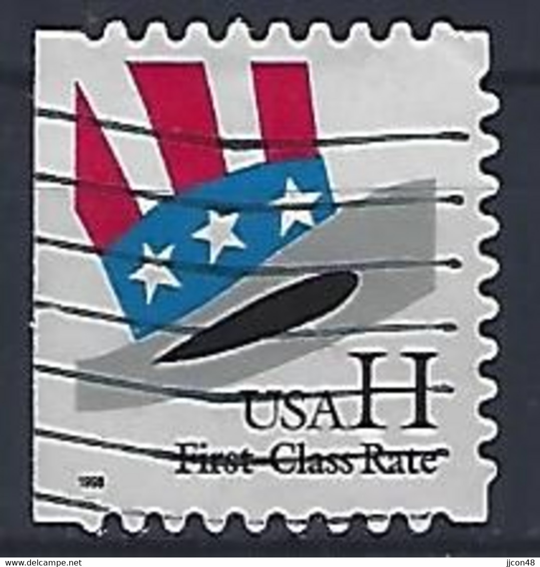 USA  1998  Uncle Sams Hat (o) Mi.3060  BHl - Used Stamps