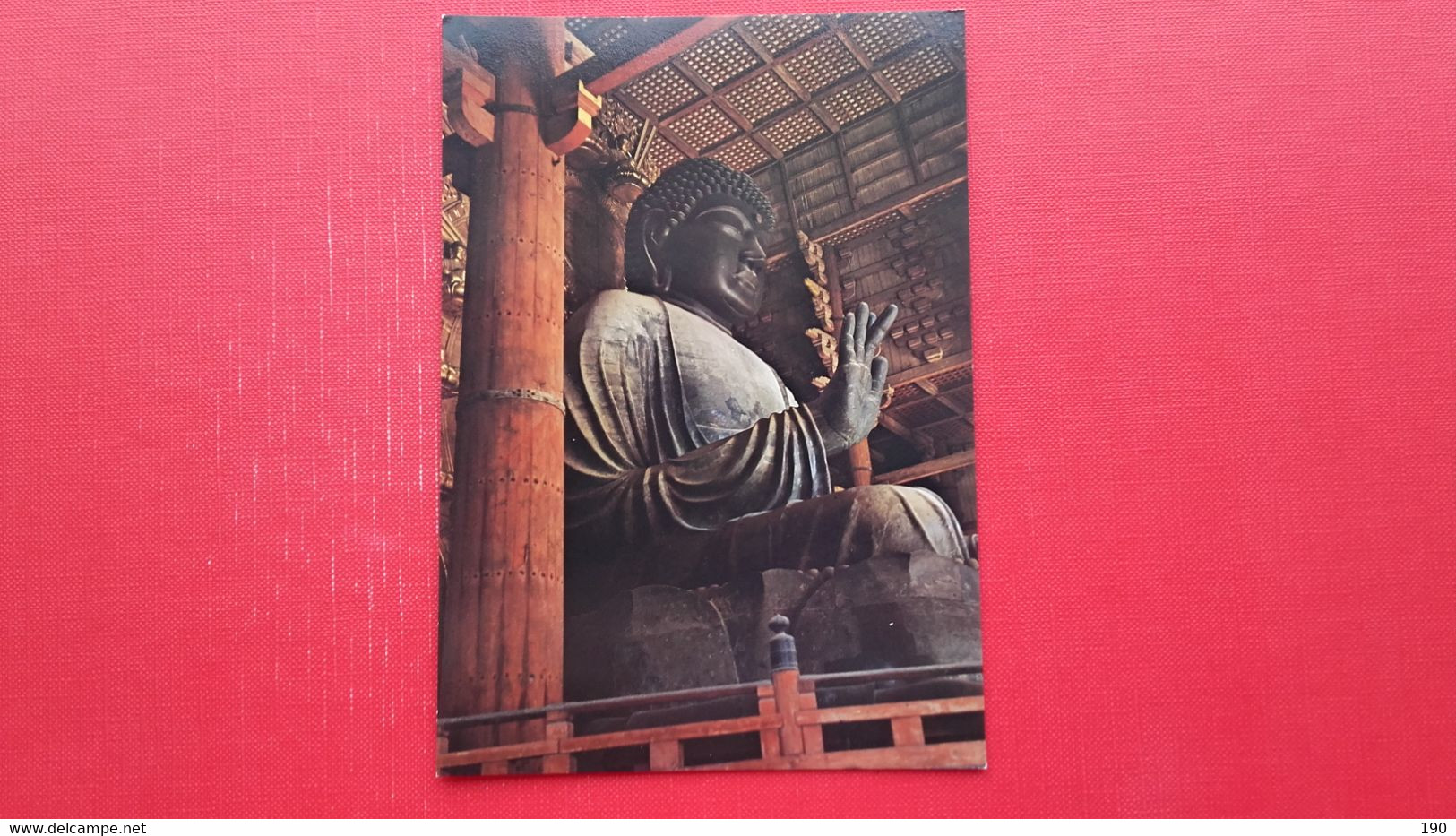 Bronze Image Of Buddha At Todaji Temple,Nara - Buddismo