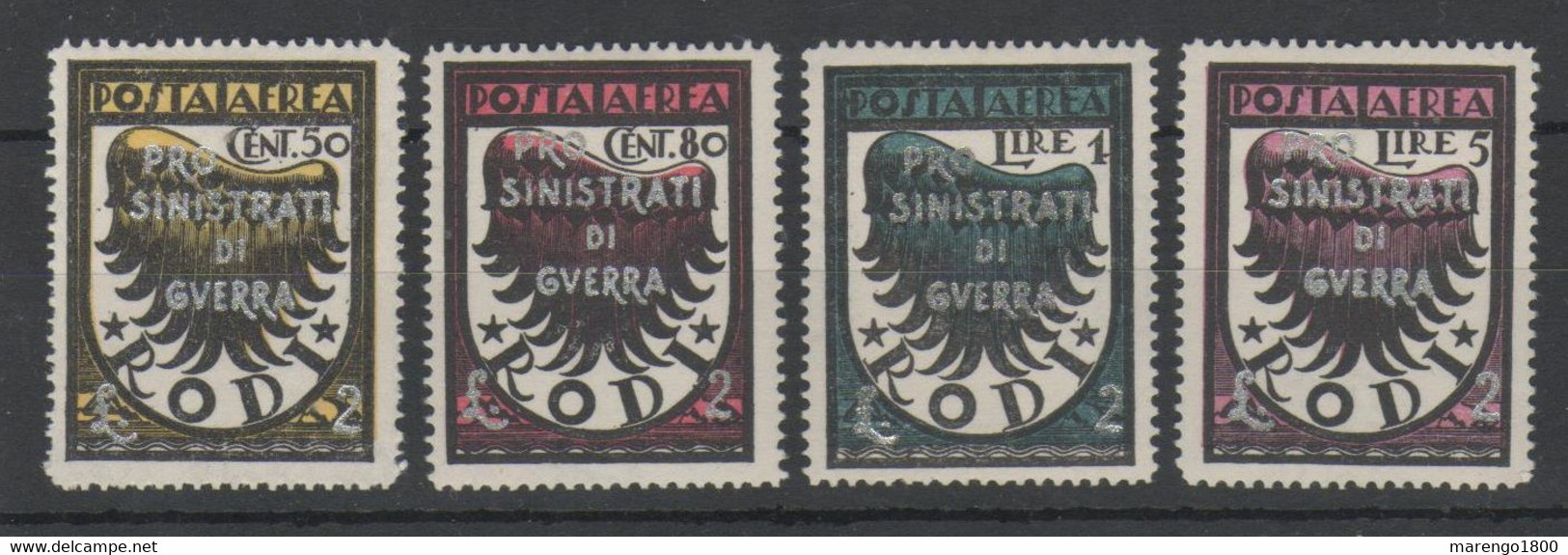 Egeo 1944 - Pro Sinistrati Di Guerra *             (g8024) - Egée (Duitse Bezetting)