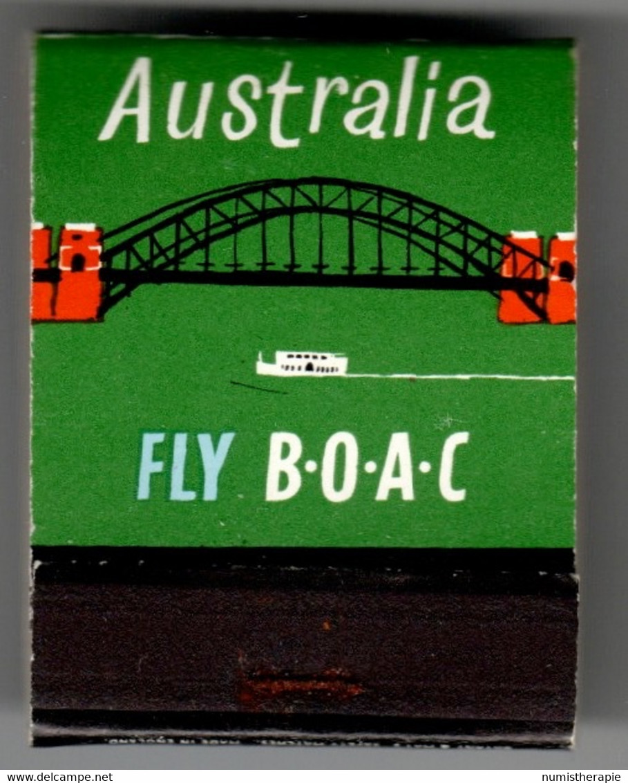 GB : Fly BOAC Australia - Boites D'allumettes