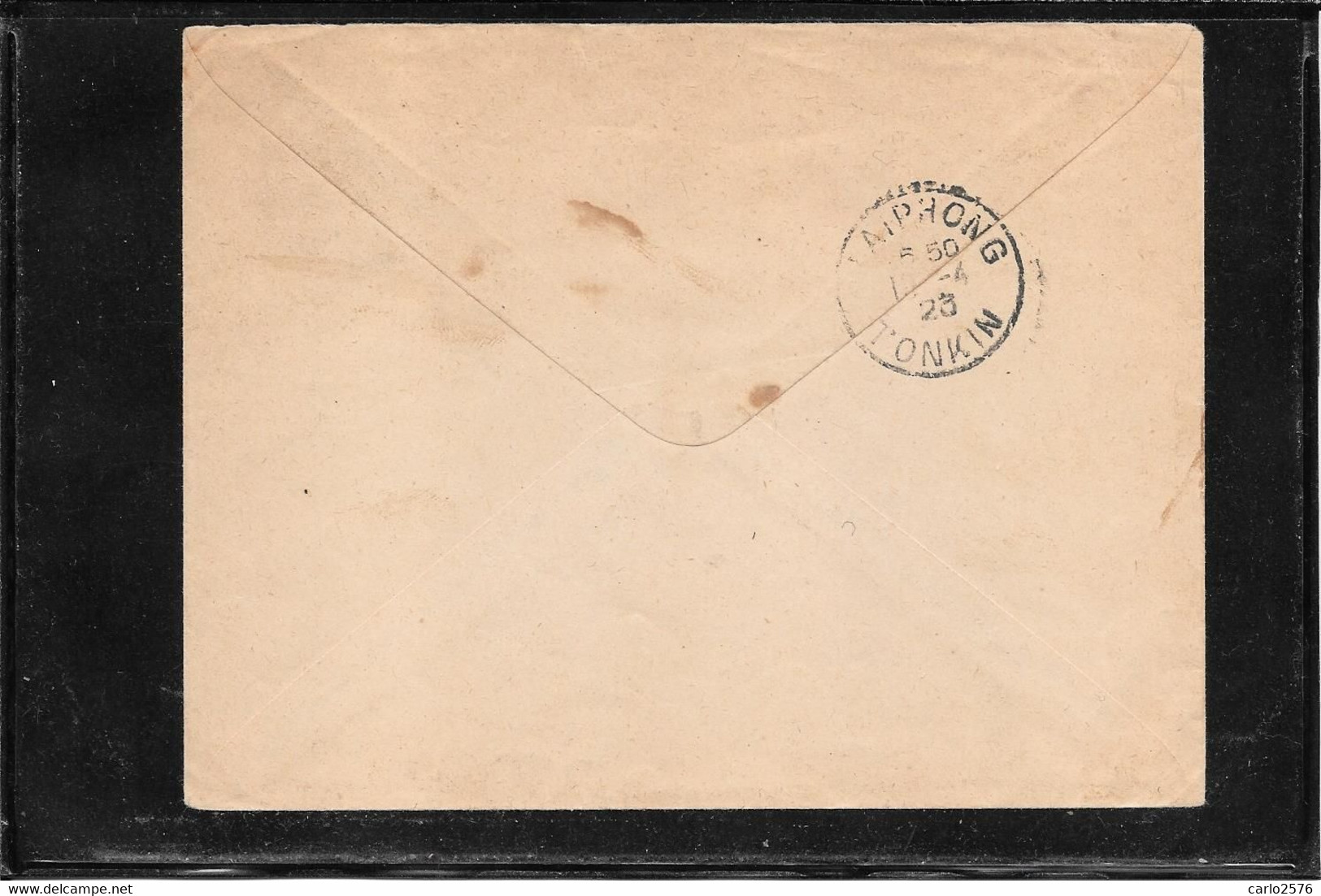 Indochine 1923, Postal Stationery From Saigon To Haiphong ( Ref 2372) - Storia Postale