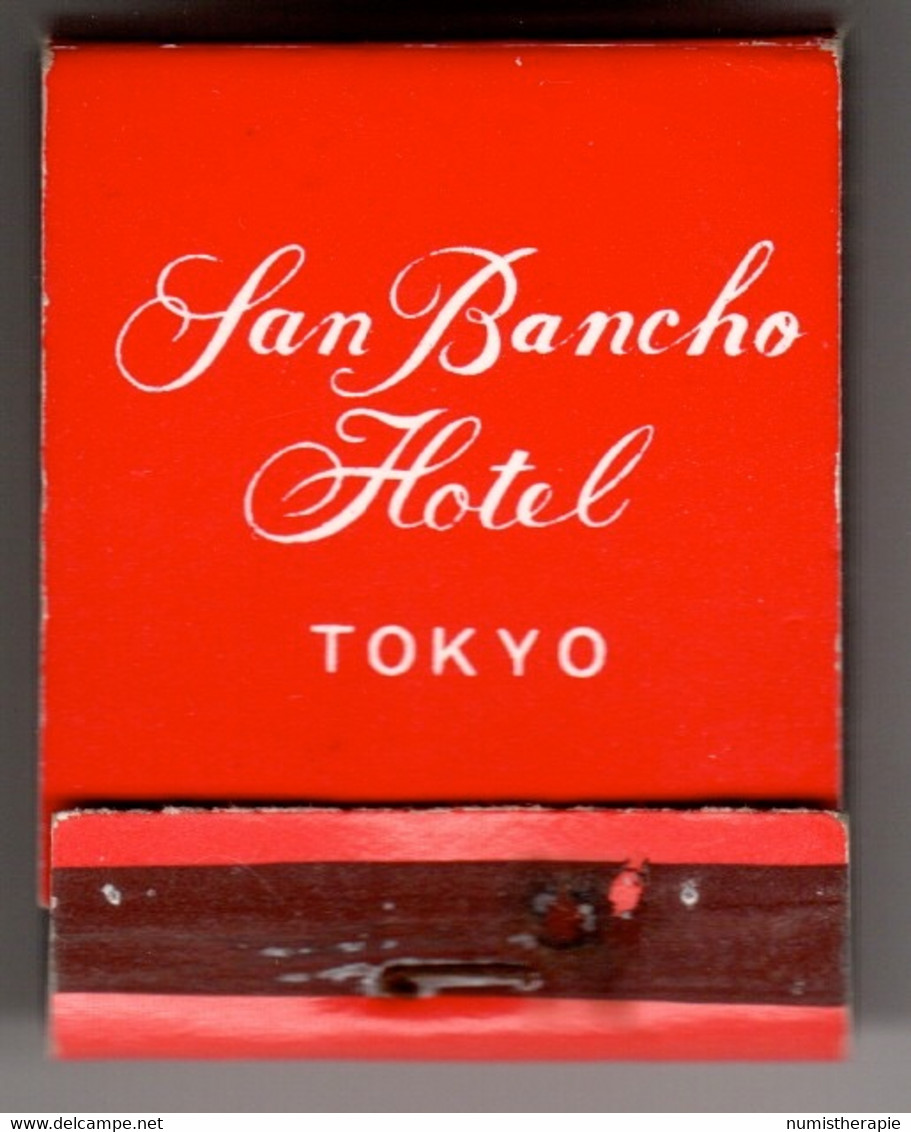 Japon : Sanban-cho Hotel Tokyo Vers 1970? - Boites D'allumettes