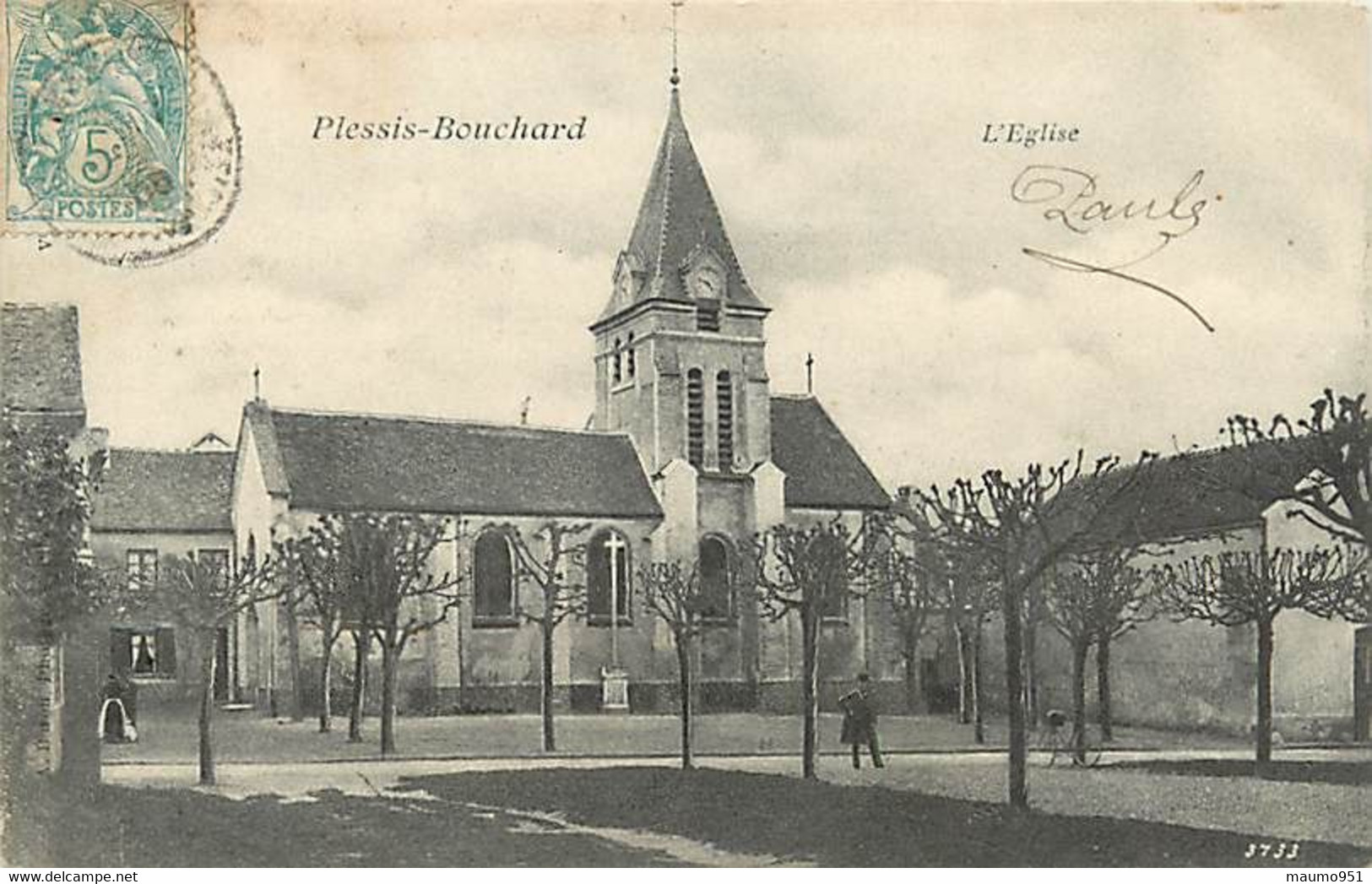 95 PLESSIS BOUCHARD - L'Eglise - Le Plessis Bouchard
