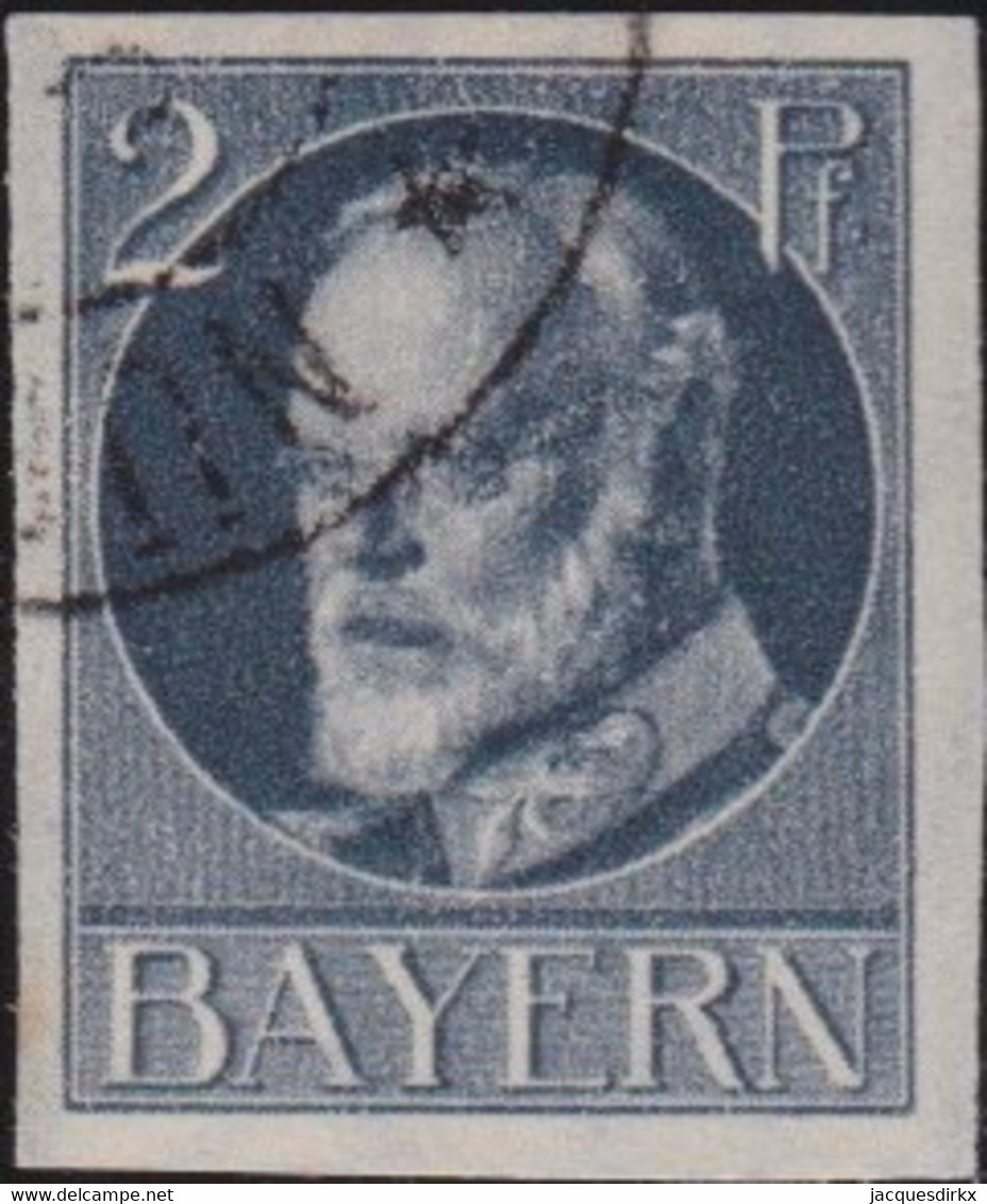 Bayern   .    Michel   .    110-B    .     O     .   Gestempelt - Oblitérés