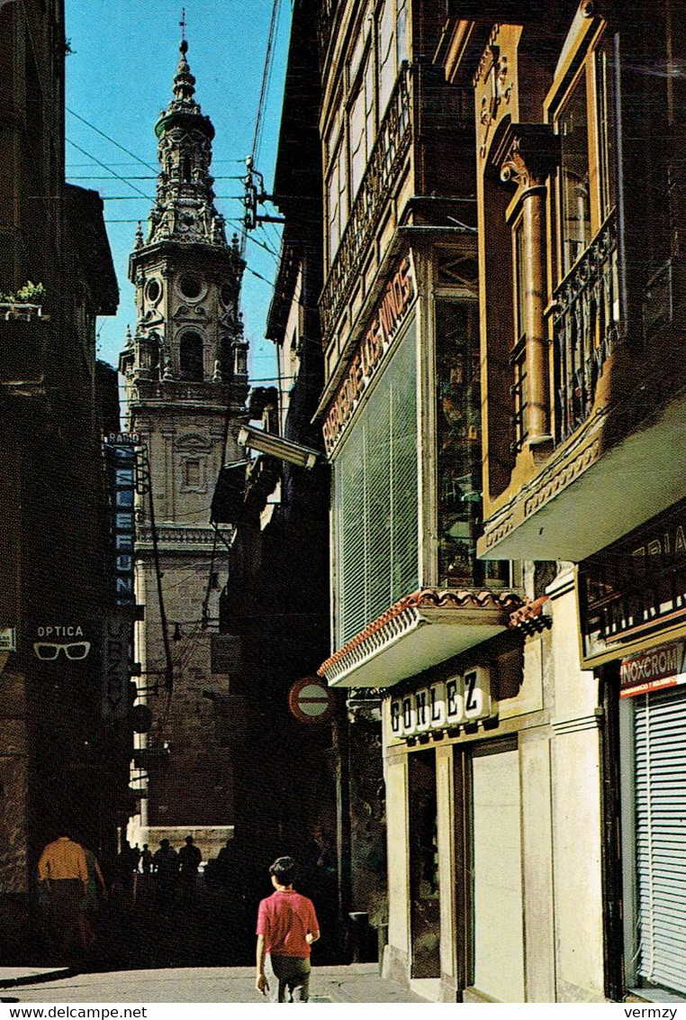 LOGRONO : Calle Tipica Marqués De Vallejo - La Rioja (Logrono)