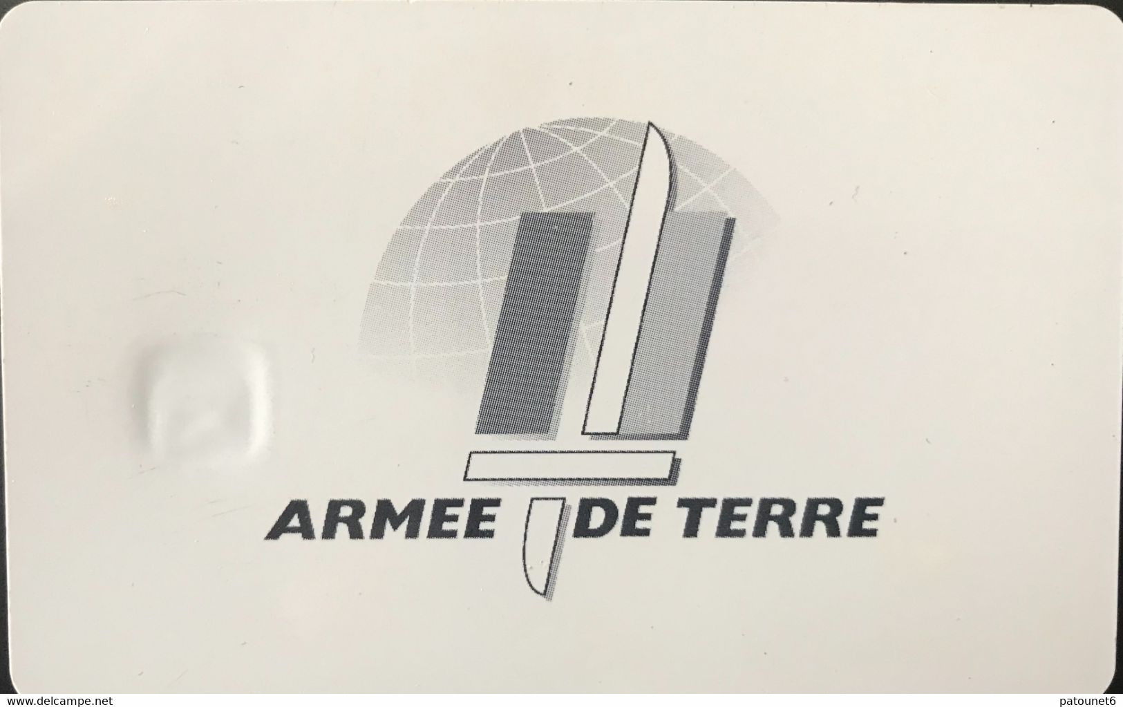 FRANCE  -  ARMEE  -  Phonecard  -  ECOPHONING  -  ARMEE DE TERRE  -  Vert - 150 FF -  Cartes à Usage Militaire