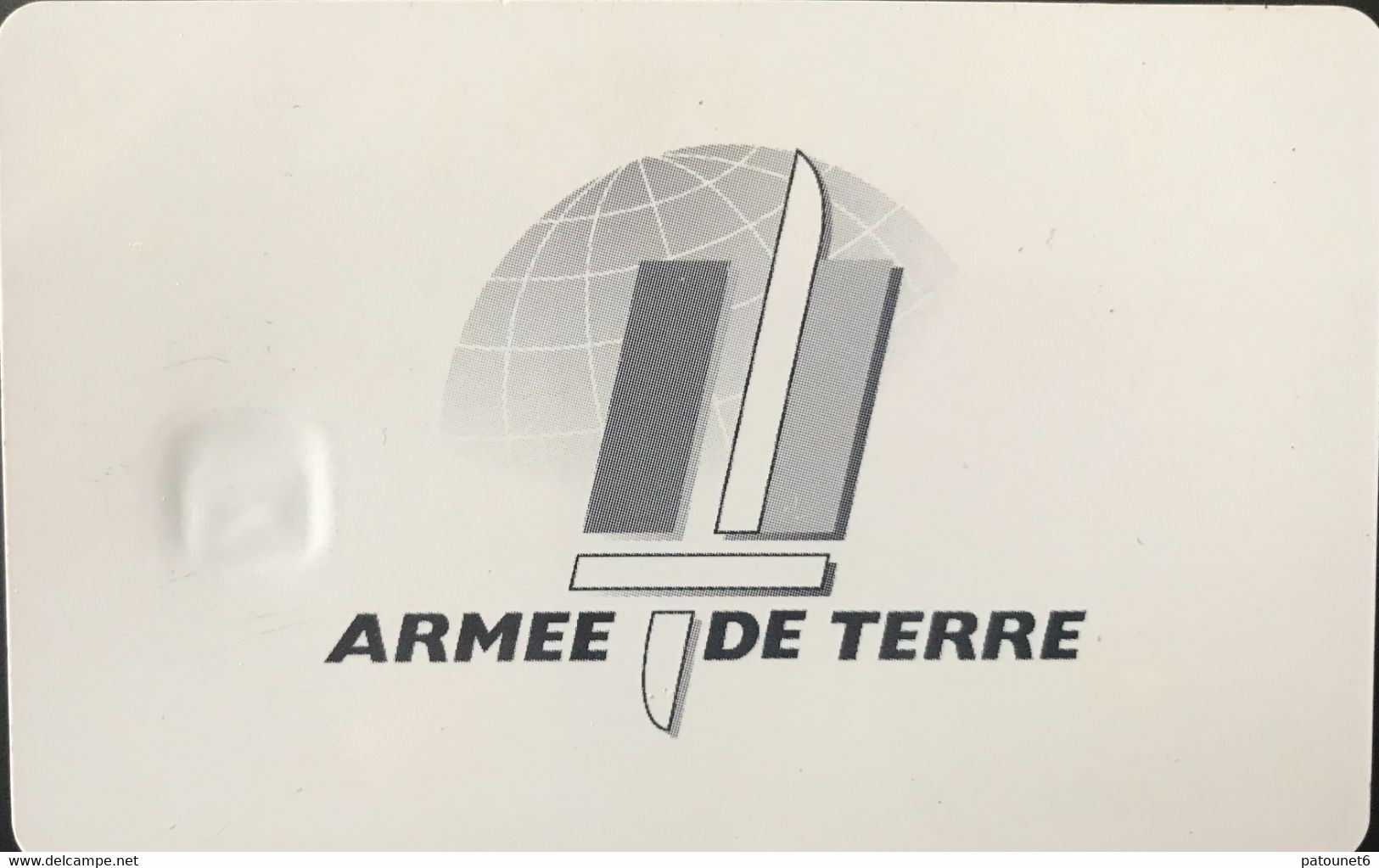 FRANCE  -  ARMEE  -  Phonecard  -  ECOPHONING  -  ARMEE DE TERRE  -  Vert Clair - 150 FF -  Cartes à Usage Militaire