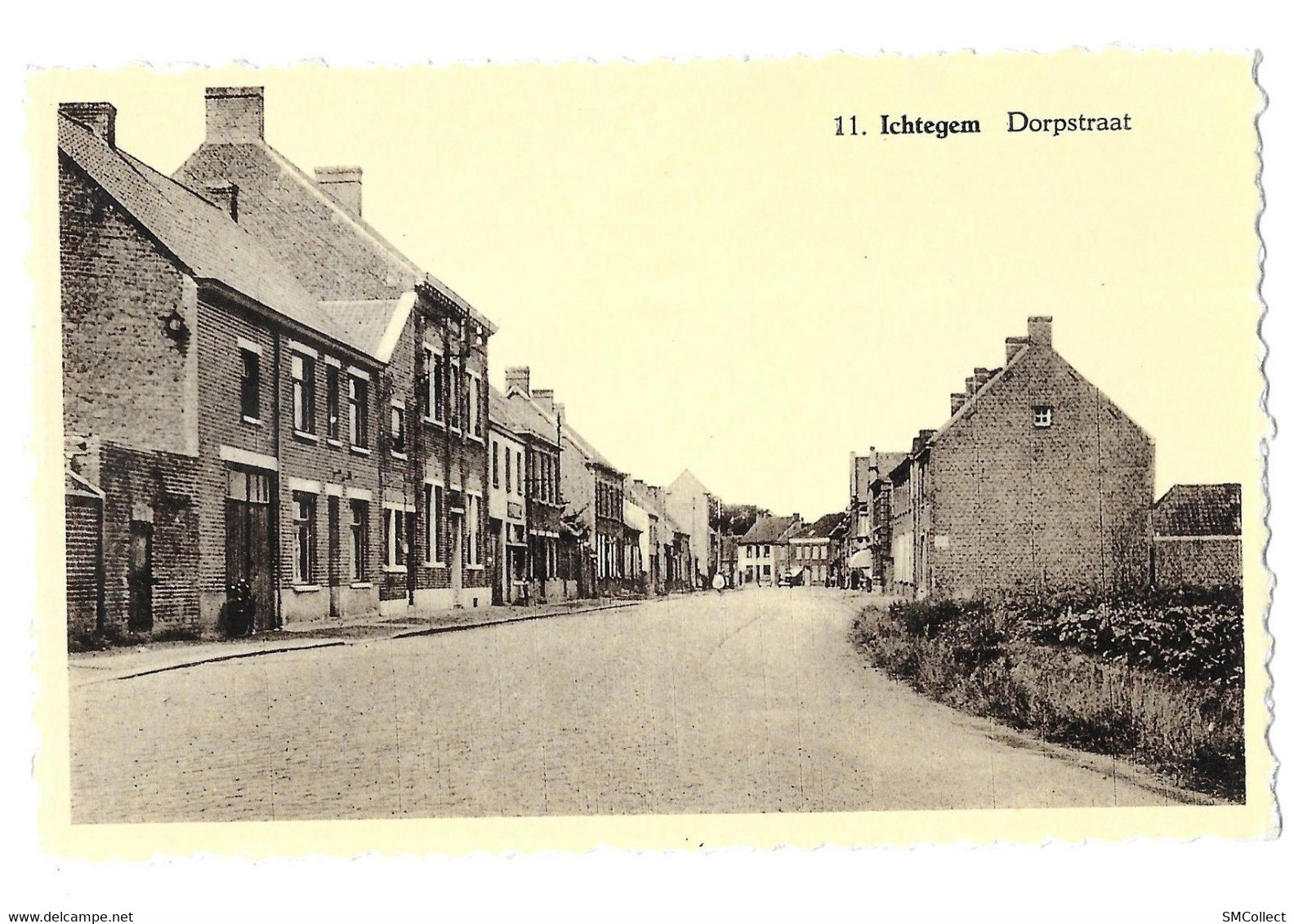 Ichtegem, Dorpstraat, Lot De 2 Cartes (12774) - Ichtegem