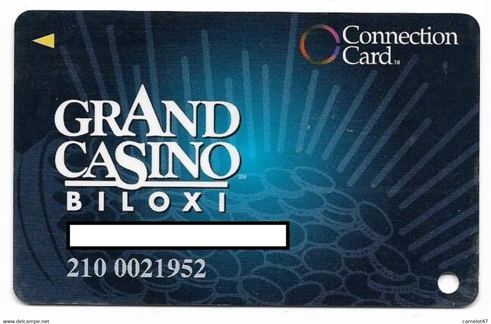 Grand Casino, Biloxi, MS, Older Used Slot Or Player's Card, # Grandbiloxi-1 - Casinokarten