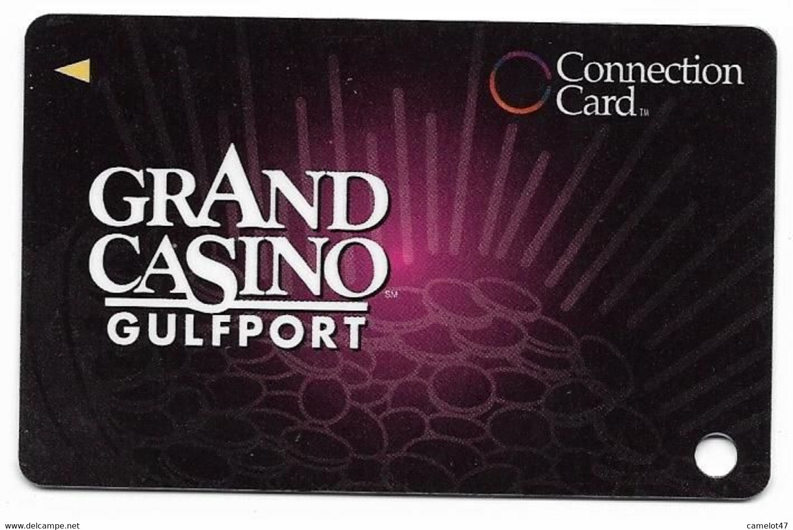 Grand Casino, Gulfport, MS, U.S.A,,  Older Used BLANK Slot Or Player's Card, # Grandgulfport-4 - Casinokarten
