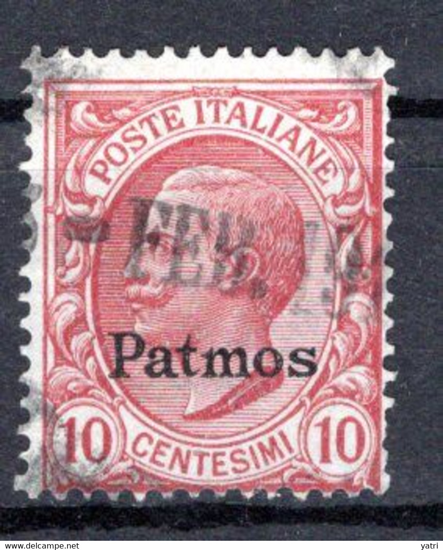 Egeo - Patmo (Patmos) 10 Centesimi (o) - Egée (Patmo)