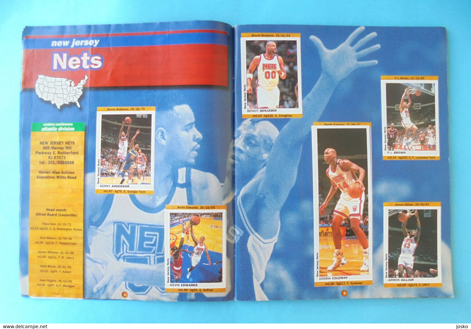 BASKETBALL (KOSARKA) USA 94-95 Croatia COMPLETE album SL Italy Michael Jordan Scottie Pippen Dennis Rodman Ewing Malone