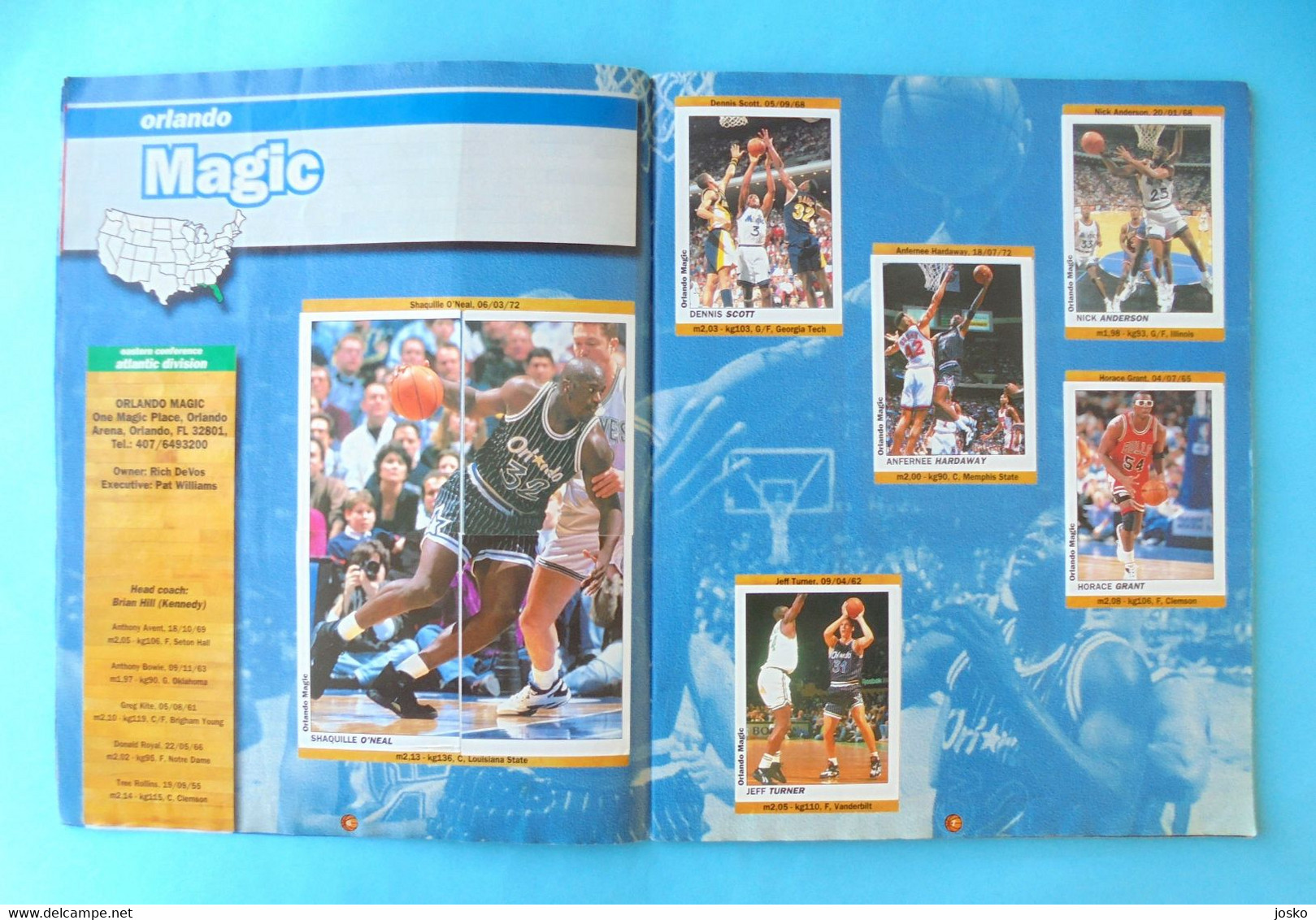 BASKETBALL (KOSARKA) USA 94-95 Croatia COMPLETE album SL Italy Michael Jordan Scottie Pippen Dennis Rodman Ewing Malone