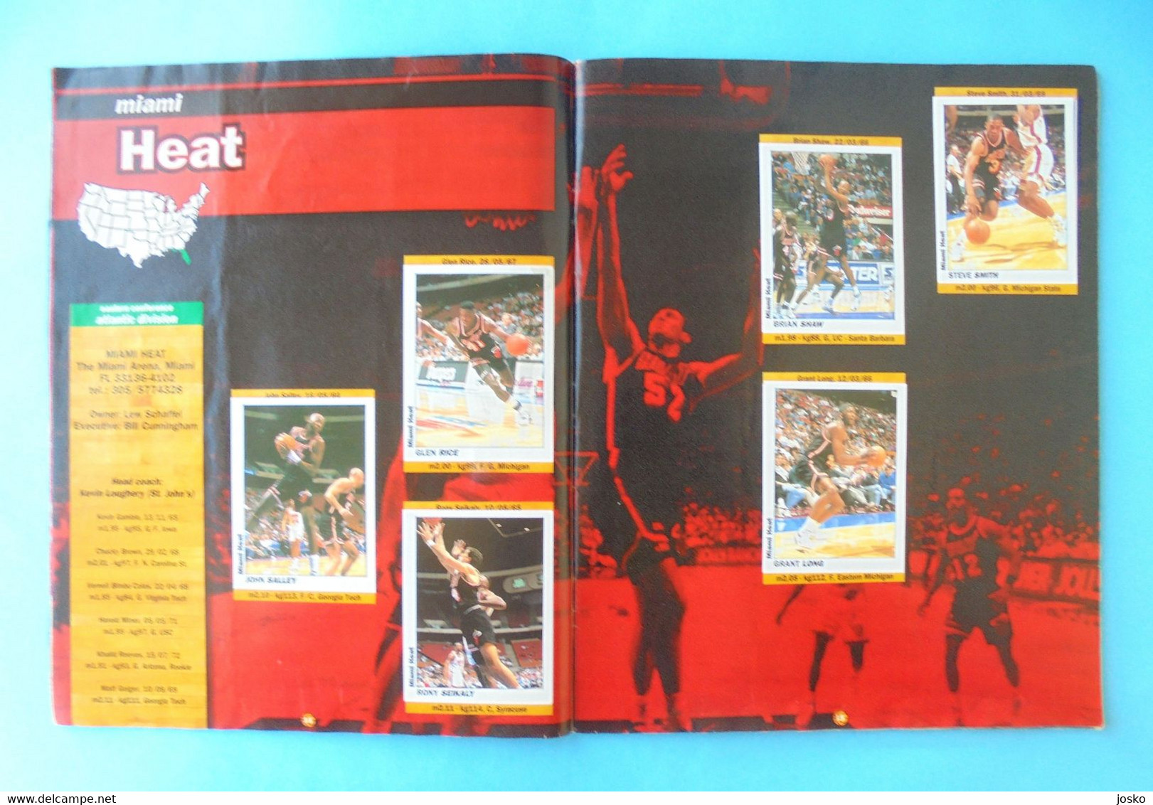 BASKETBALL (KOSARKA) USA 94-95 Croatia COMPLETE album SL Italy Michael Jordan Scottie Pippen Dennis Rodman Ewing Malone