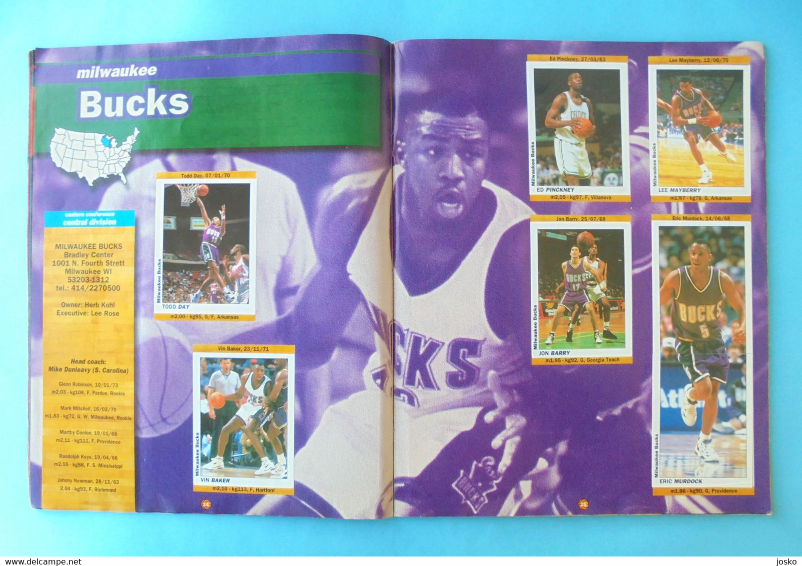 BASKETBALL (KOSARKA) USA 94-95 Croatia COMPLETE album SL Italy Michael Jordan Scottie Pippen Dennis Rodman Ewing Malone