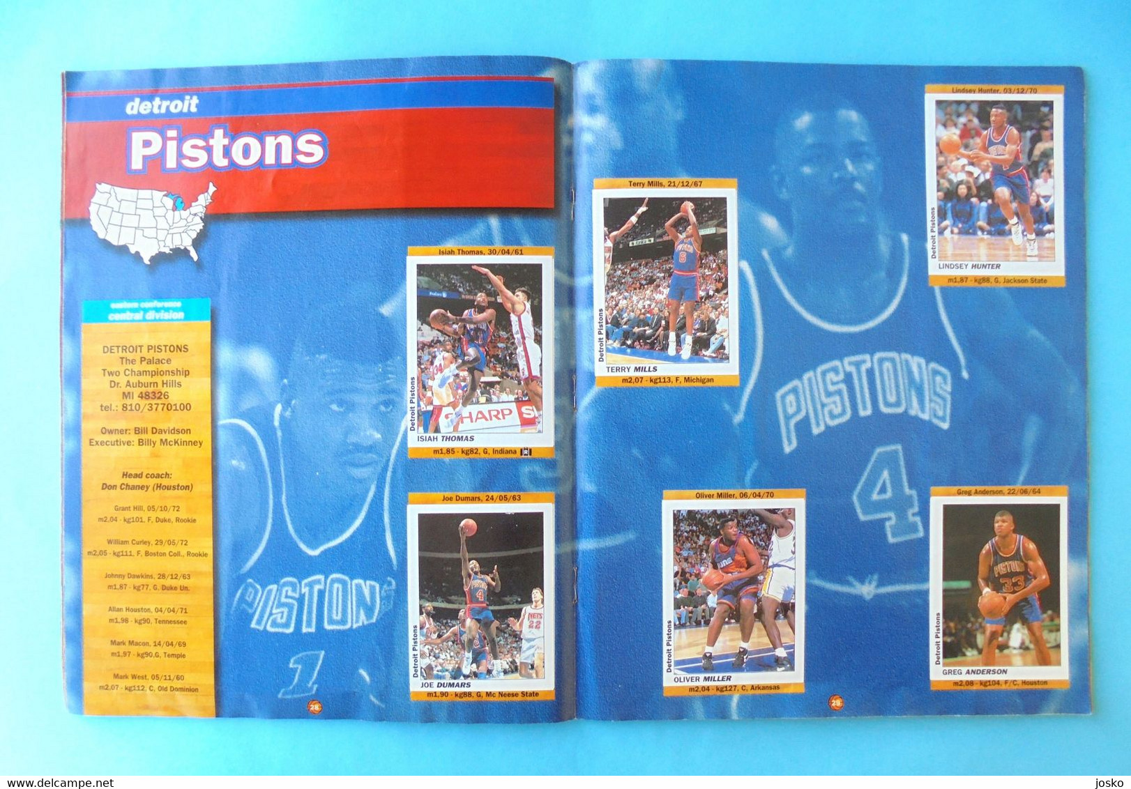 BASKETBALL (KOSARKA) USA 94-95 Croatia COMPLETE album SL Italy Michael Jordan Scottie Pippen Dennis Rodman Ewing Malone