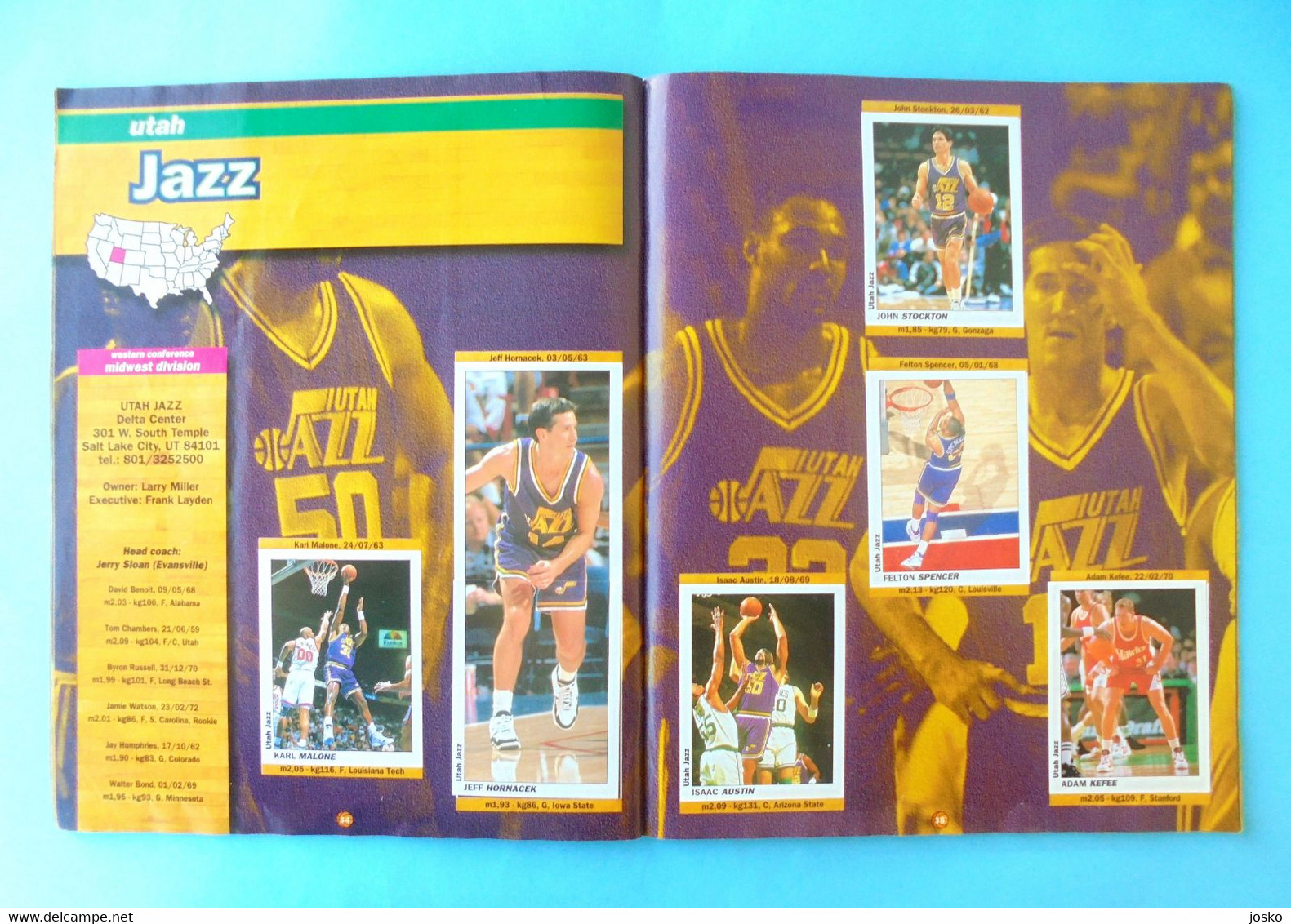 BASKETBALL (KOSARKA) USA 94-95 Croatia COMPLETE album SL Italy Michael Jordan Scottie Pippen Dennis Rodman Ewing Malone