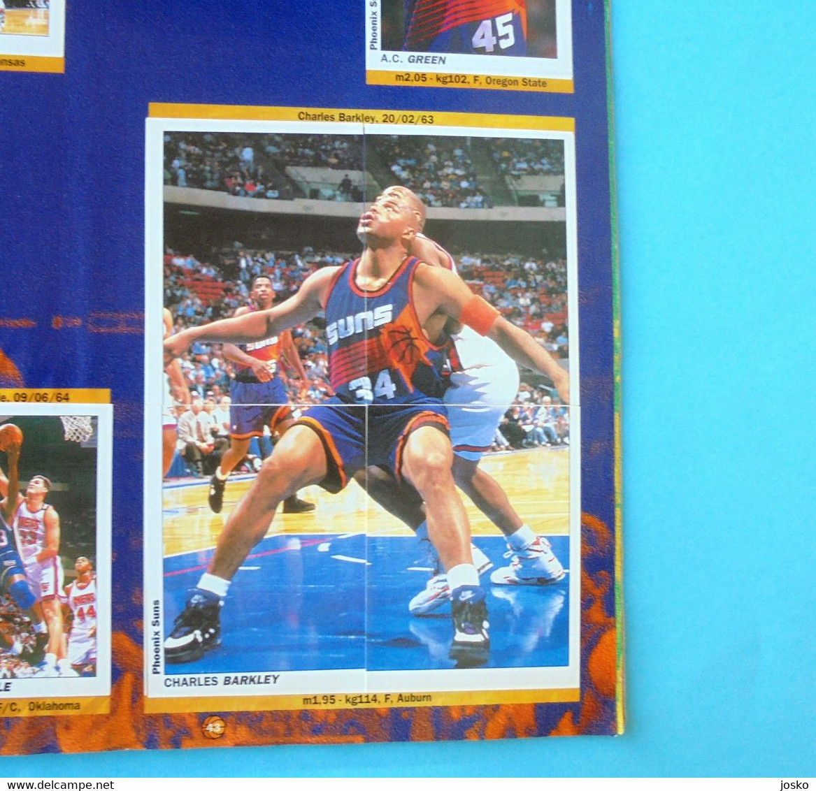 BASKETBALL (KOSARKA) USA 94-95 Croatia COMPLETE album SL Italy Michael Jordan Scottie Pippen Dennis Rodman Ewing Malone