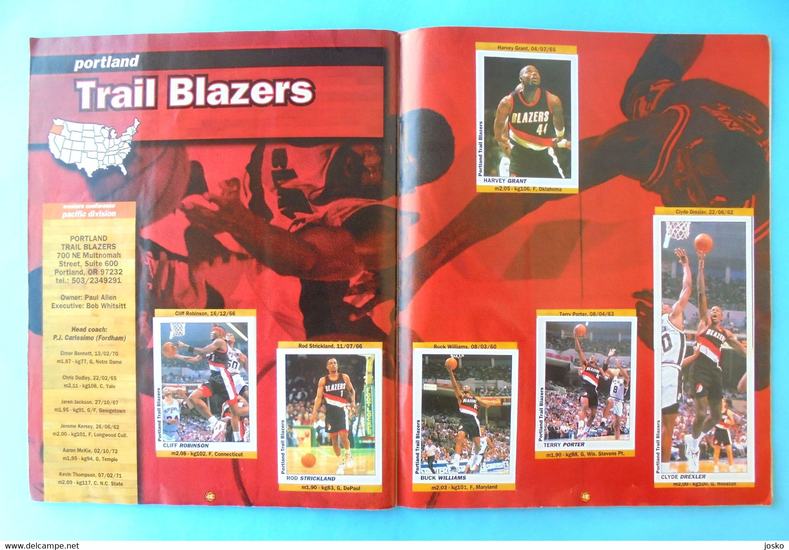 BASKETBALL (KOSARKA) USA 94-95 Croatia COMPLETE album SL Italy Michael Jordan Scottie Pippen Dennis Rodman Ewing Malone