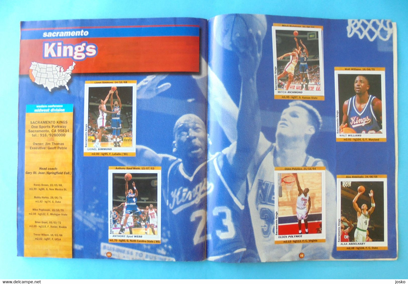 BASKETBALL (KOSARKA) USA 94-95 Croatia COMPLETE album SL Italy Michael Jordan Scottie Pippen Dennis Rodman Ewing Malone