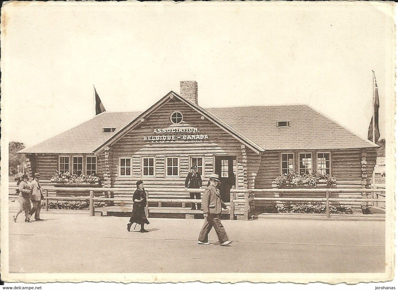 Liége - Luik 1939 -  Belgium - Canada Paviljoen - Altri & Non Classificati