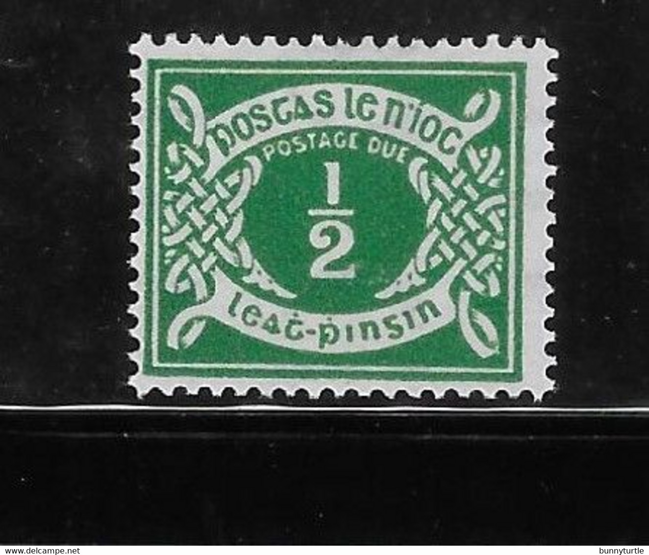 Ireland 1940 - 70 Postage Due Stamp 1/2p Mint Hinged - Portomarken