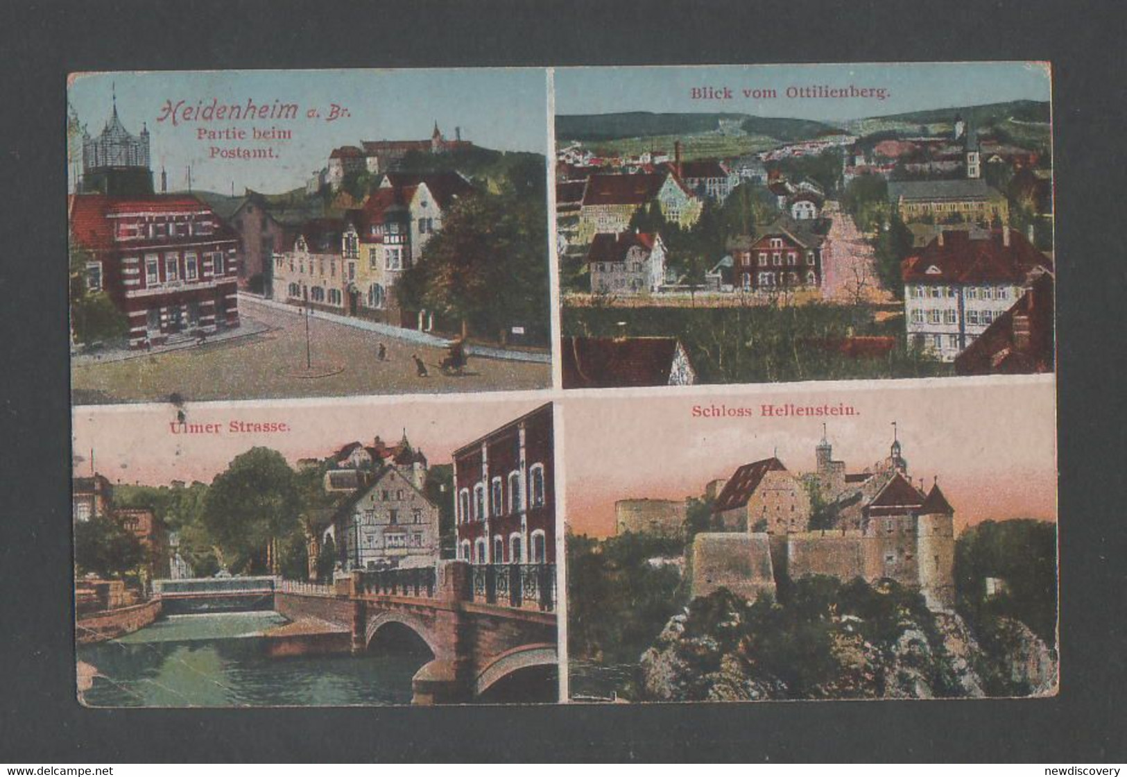 1925 Heidenheim Picture Postcard Deutsches Reich ULM Apan - Covers & Documents