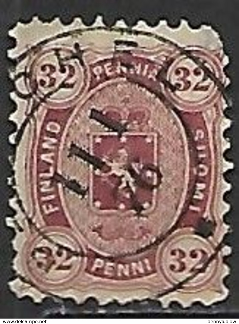 Finland  1875   Sc#16   32p    Used   2016 Scott Value $425 - Used Stamps