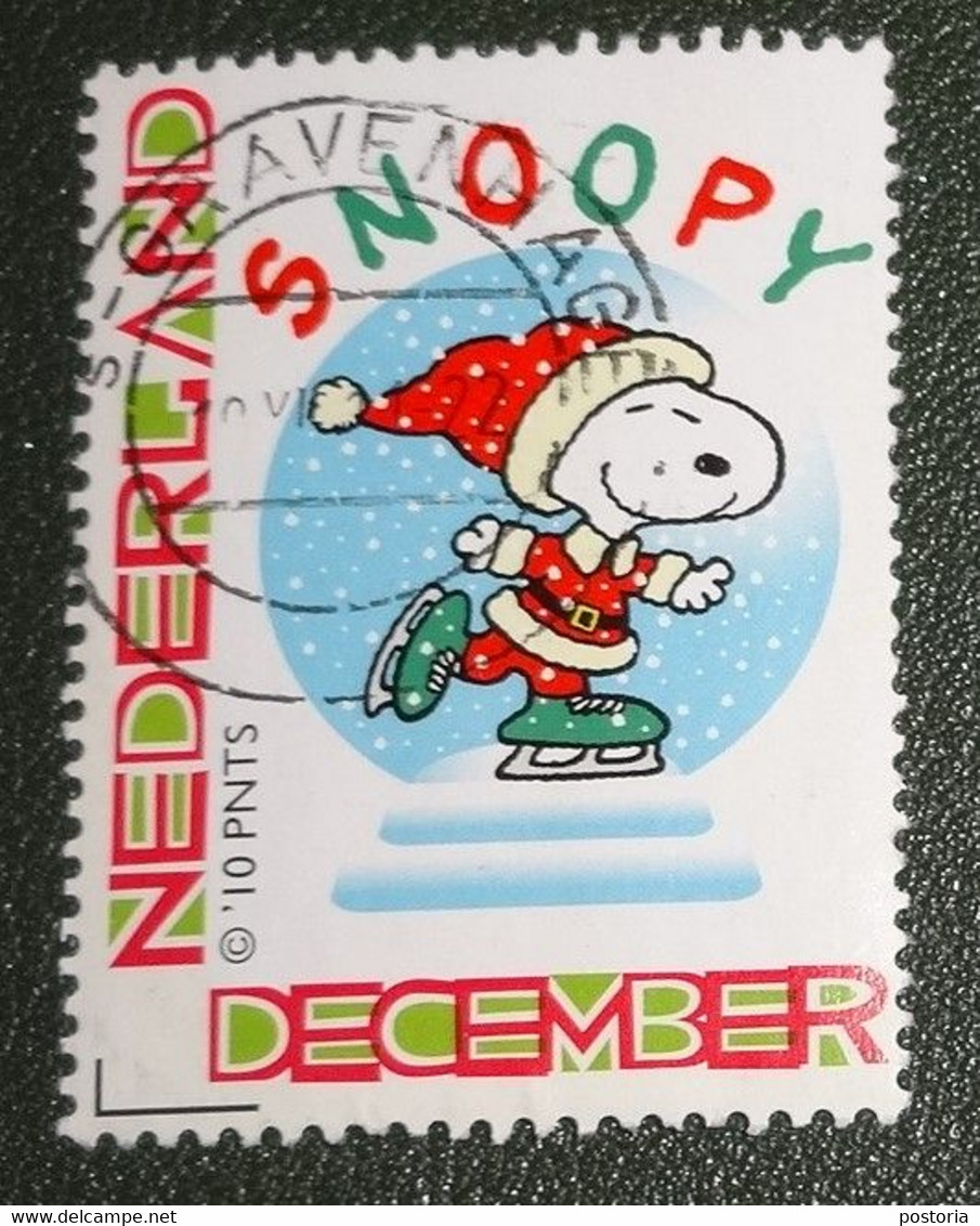 Nederland - NVPH - Xxxx - 2010 - Persoonlijk Gebruikt - Cancelled - Snoopy - December - Francobolli Personalizzati